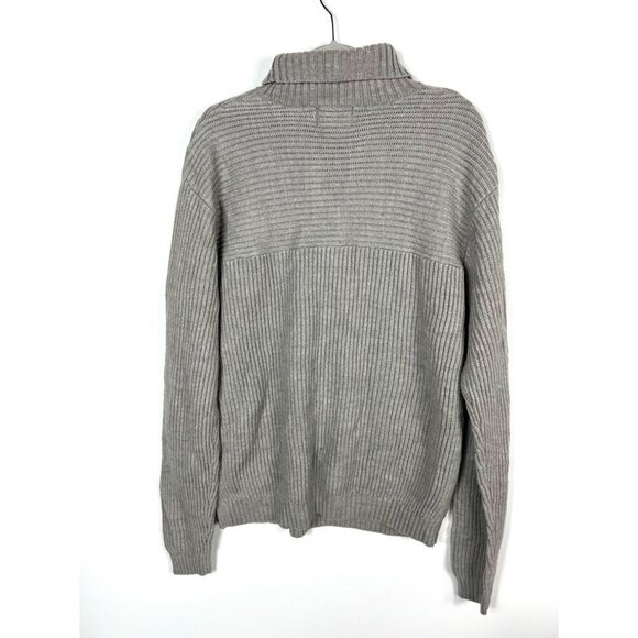 Topman gray cowl neck sweater men’s size XXL - Picture 7 of 8